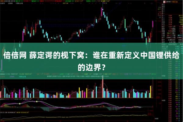 倍倍网 薛定谔的枧下窝：谁在重新定义中国锂供给的边界？